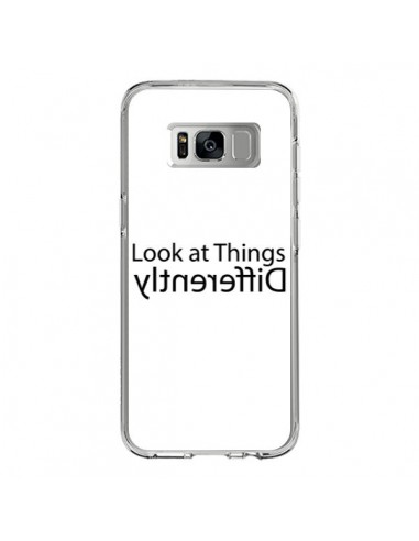 Coque Samsung S8 Look at Different Things Black - Shop Gasoline