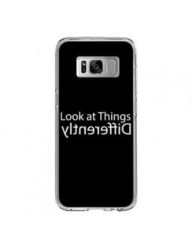 Coque Samsung S8 Look at Different Things White - Shop Gasoline