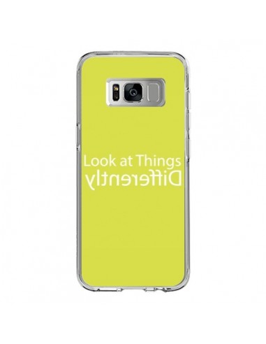 Coque Samsung S8 Look at Different Things Yellow - Shop Gasoline
