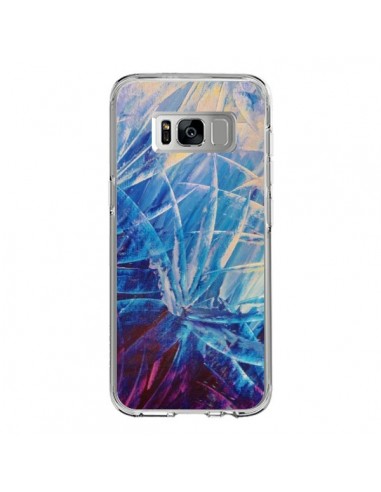 Coque Samsung S8 Fleurs Violettes françaises - Ebi Emporium