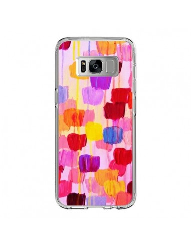 Coque Samsung S8 Pois Roses Dottie - Ebi Emporium