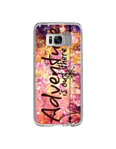 Coque Samsung S8 Adventure Is Out There Fleurs - Ebi Emporium