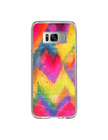 Coque Samsung S8 Coeur Tribal - Ebi Emporium