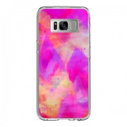 Coque Samsung S8 Coeur Tribal Rose - Ebi Emporium