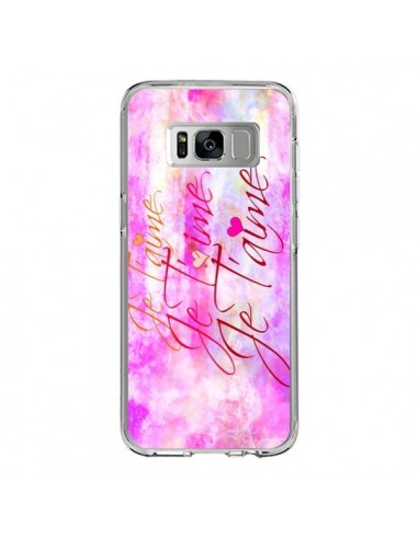 Coque Samsung S8 Je t'aime I Love You - Ebi Emporium