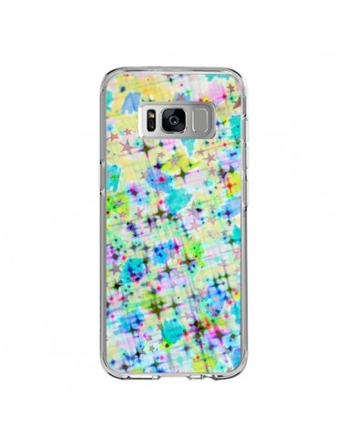 Coque Samsung S8 Stars Etoiles Bleues - Ebi Emporium