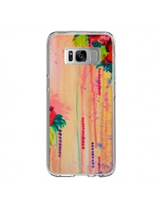 Coque Samsung S8 Strawberry Confetti Flowers - Ebi Emporium