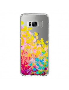 Coque Samsung S8 Creation in Color Jaune Yellow...