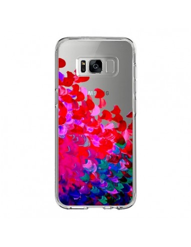 Coque Samsung S8 Creation in Color Pink Rose Transparente - Ebi Emporium