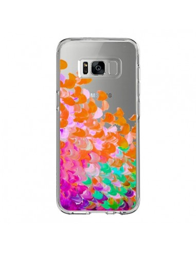 Coque Samsung S8 Creation in Color Orange Transparente - Ebi Emporium