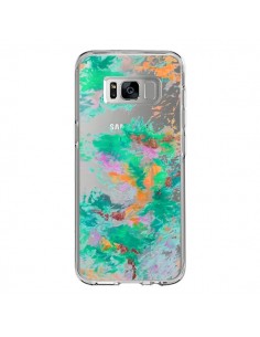 Coque Samsung S8 Mermaid Sirene Fleur Flower Transparente...