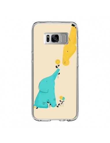 Coque Samsung S8 Elephant Bebe Girafe - Jay Fleck