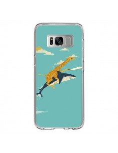 Coque Samsung S8 Girafe Epee Requin Volant - Jay Fleck