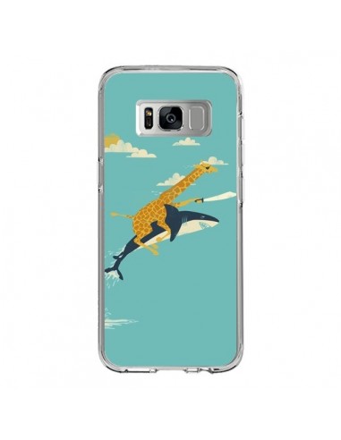 Coque Samsung S8 Girafe Epee Requin Volant - Jay Fleck