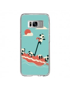 Coque Samsung S8 Parapluie Flottant Panda - Jay Fleck