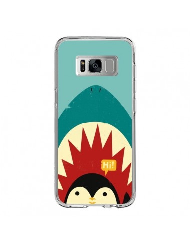 Coque Samsung S8 Pingouin Requin - Jay Fleck