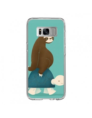 Coque Samsung S8 Tortue Taxi Singe Slow Ride - Jay Fleck