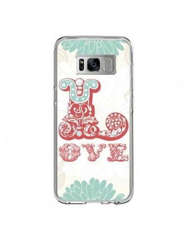 Coque Samsung S8 Love Fleurs Flourish - Javier Martinez