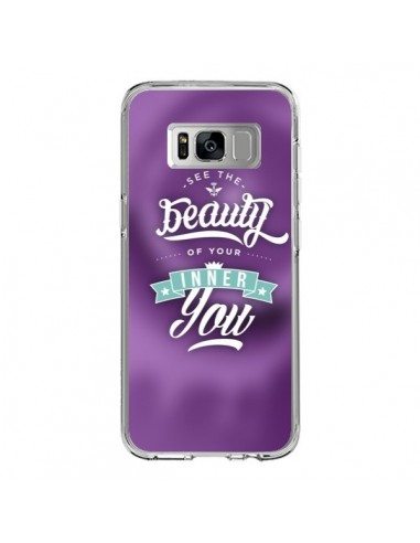 Coque Samsung S8 Beauty Violet - Javier Martinez
