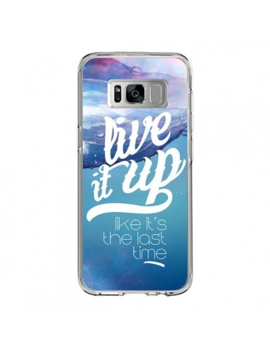 Coque Samsung S8 Last Time Bleu - Javier Martinez