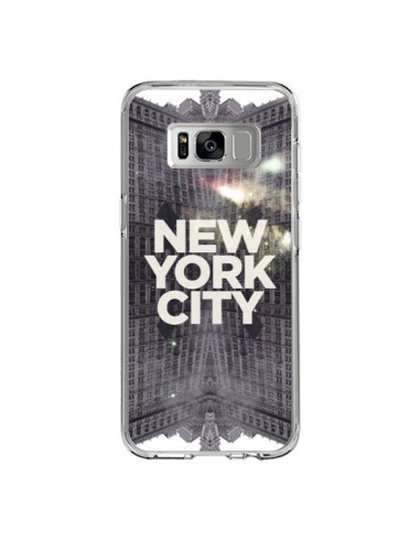 Coque Samsung S8 New York City Gris - Javier Martinez