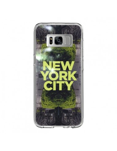Coque Samsung S8 New York City Vert - Javier Martinez