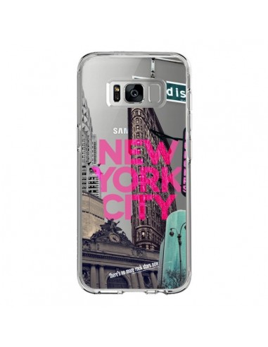 Coque Samsung S8 New Yorck City NYC Transparente - Javier Martinez