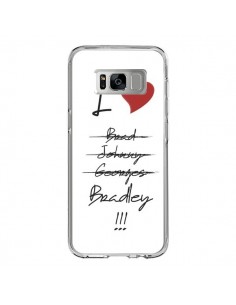 Coque Samsung S8 I love Bradley Coeur Amour - Julien...
