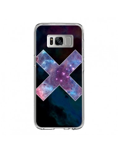 Coque Samsung S8 Nebula Cross Croix Galaxie - Jonathan Perez
