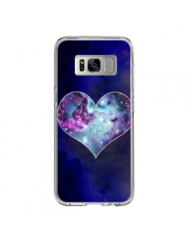 Coque Samsung S8 Nebula Heart Coeur Galaxie - Jonathan Perez