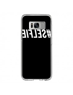 Coque Samsung S8 Hashtag Selfie Blanc Inversé - Jonathan...