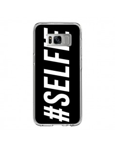 Coque Samsung S8 Hashtag Selfie Noir Horizontal -...
