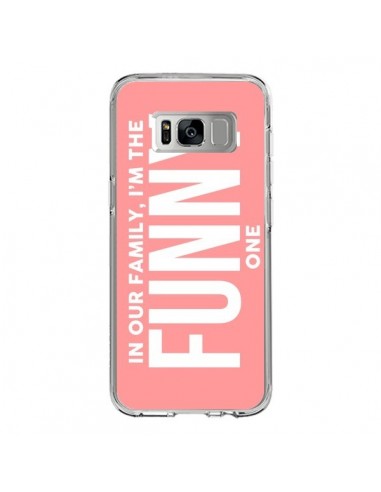 Coque Samsung S8 In our family i'm the Funny one - Jonathan Perez