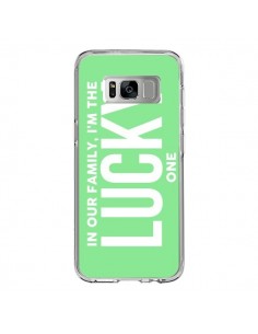 Coque Samsung S8 In our family i'm the Lucky one -...
