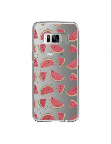Coque Samsung S8 Pasteques Watermelon Fruit Transparente - Dricia Do