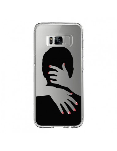 Coque Samsung S8 Calin Hug Mignon Amour Love Cute Transparente - Dricia Do