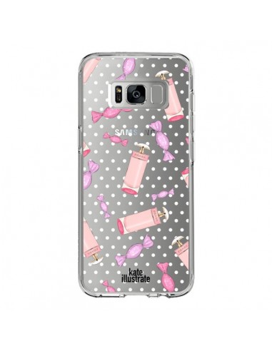 Coque Samsung S8 Candy Bonbons Transparente - kateillustrate