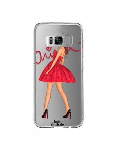 Coque Samsung S8 Ariana Grande Chanteuse Singer Transparente - kateillustrate