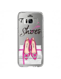 Coque Samsung S8 I Work For Shoes Chaussures Transparente...