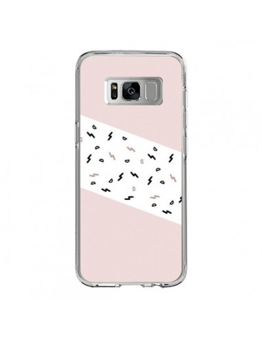 Coque Samsung S8 Festive Pattern Rose - Koura-Rosy Kane