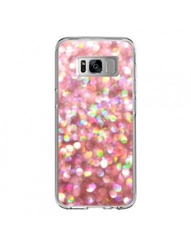 Coque Samsung S8 Paillettes Pinkalicious - Lisa Argyropoulos