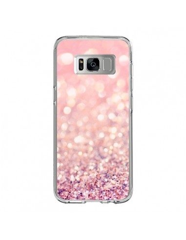 Coque Samsung S8 Paillettes Blush - Lisa Argyropoulos