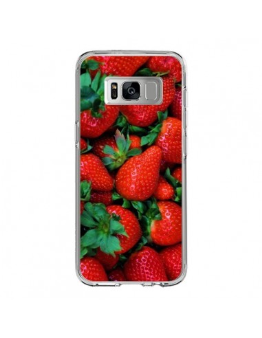 Coque Samsung S8 Fraise Strawberry Fruit - Laetitia