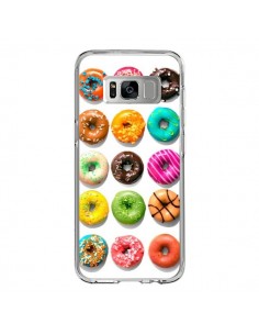 Coque Samsung S8 Donuts Multicolore Chocolat Vanille -...