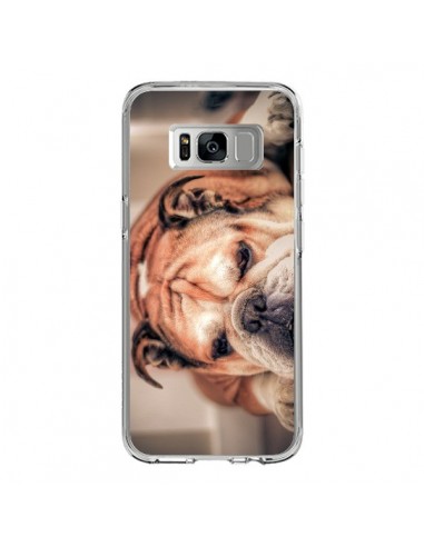 Coque Samsung S8 Chien Bulldog Dog - Laetitia