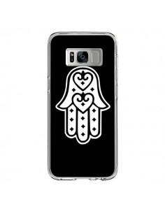 Coque Samsung S8 Main de Fatma Oeil Noir - Laetitia