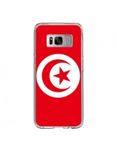Coque Samsung S8 Drapeau Tunisie Tunisien - Laetitia