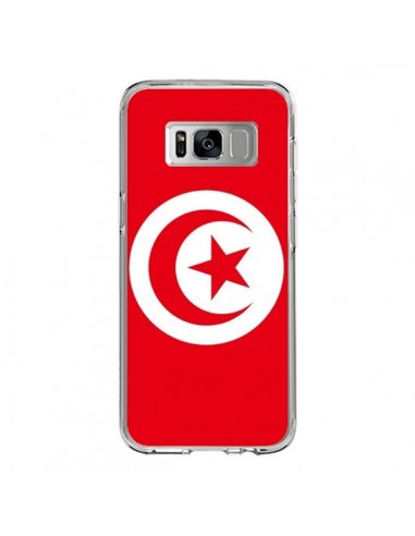 Coque Samsung S8 Drapeau Tunisie Tunisien - Laetitia