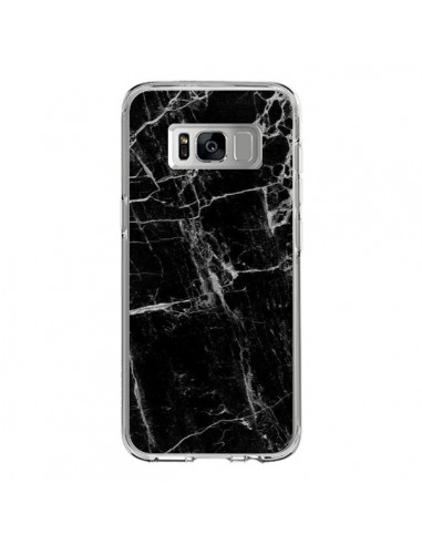 Coque Samsung S8 Marbre Marble Noir Black - Laetitia