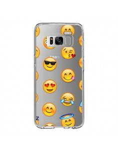 Coque Samsung S8 Smiley Emoticone Emoji Transparente -...